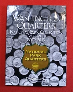 2010-2015 P&D ATB National Park Quarters New Harris Folder 60 Coins Circ & UNC - Picture 1 of 6