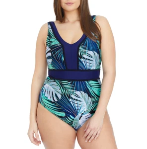 St. John's Bay Einteiler Badeanzug Übergrößen 16W, 20W Neu UVP 99,00 $ - Bild 1 von 2