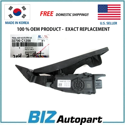 Genuine Accelerator Pedal Sensor for 2015-2019 HYUNDAI SONATA OE# 32700-C1200 - Image 1 of 4