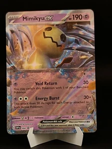 Pokemon Mimikyu ex SVP004 Scarlet & Violet Promo Card Englisch Near Mint - Picture 1 of 2