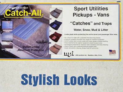 NUEVO Alfombrillas Nifty Catch-All 88-96 serie F STD/EXTD pickup/Bronco azules 602221 Foto 1 de 4