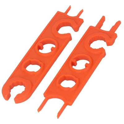 2pcs PV Wrench PPO PSA Orange Spanner Wrench For Photovoltaic Connector Diode☚ - Bild 1 von 4