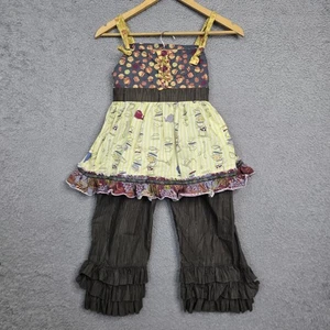 Lot of 6 Matilda Jane Pieces 4 Pants 2 Tops Sz 10 2 Coord Sets - Picture 1 of 24