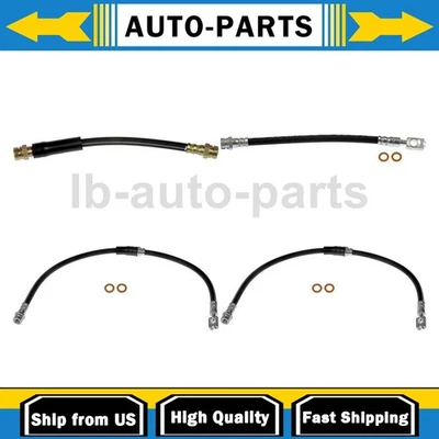 Mangueira de freio Dorman linha dianteira traseira 4x para Volkswagen Jetta 2.5L 2012 - Imagem 1 de 4