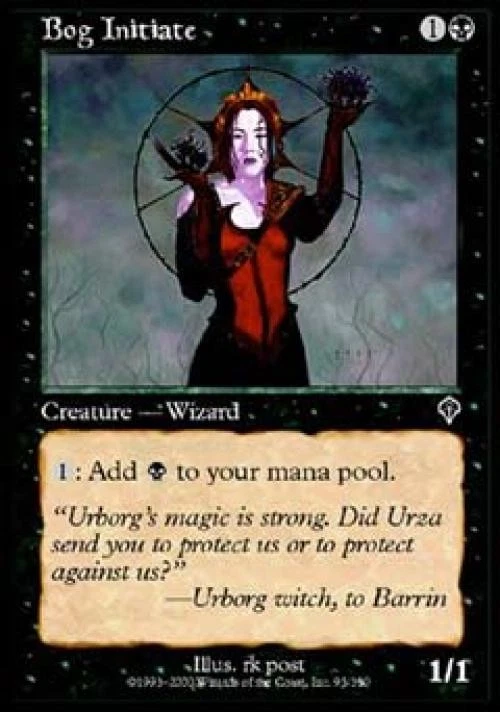 Bog Initiate - Medium Play MTG Invasion - Image 1 of 1
