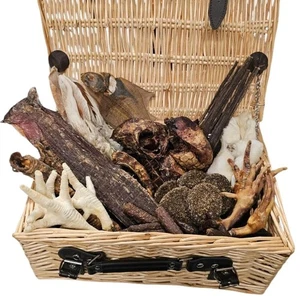 Small Breed Variety Natural Dog Treat Bundle Box lamb, biltong, chicken, rabbit, - Picture 1 of 2