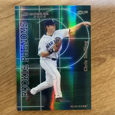 Donruss The Rookies 2002 - Rookie Phenoms Chris Snelling #RP-16/1000 (RC) Foto 1 de 2