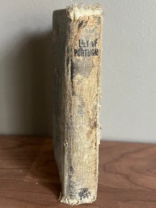 Saint Elizabeth Lily Of Portugal Antique Circa 1900 H.L. Kilner Scarce - Picture 1 of 12