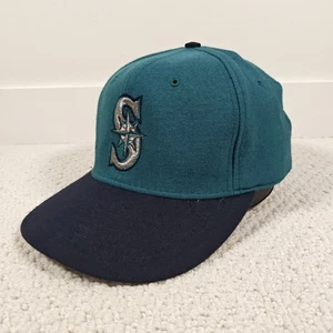 Vintage Seattle Mariners 90s New Era 5950 Pro Diamond Collection Fitted 7-3/8 - Picture 1 of 9
