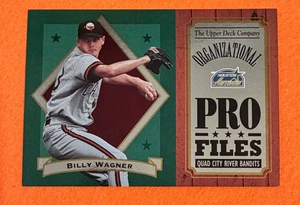 Billy Wagner ~ 1994 cubierta superior #OP-12 ~ archivos profesionales organizacionales de los Astros de Houston - Imagen 1 de 6