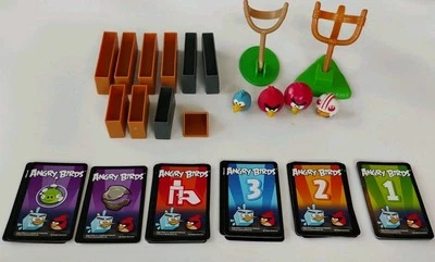 Angry Birds Lote Mixto Piezas de Repuesto Bloques Tarjetas Lanzadores Pájaros  Foto 1 de 4