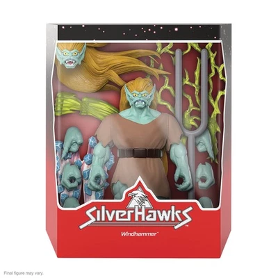 Figura de acción Super7 SilverHawks Windhammer 7 pulgadas con accesorios Foto 1 de 3
