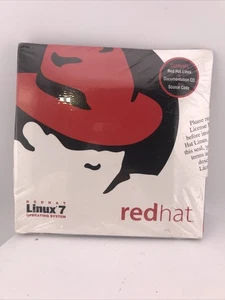Sistema operativo Linux 7 vintage REDHAT (2000) - Imagen 1 de 10