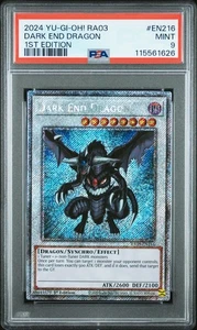 2024 Yu-Gi-Oh Dark End Dragon - RA03-EN216 - PSA 9 (Aug 25) - Picture 1 of 2