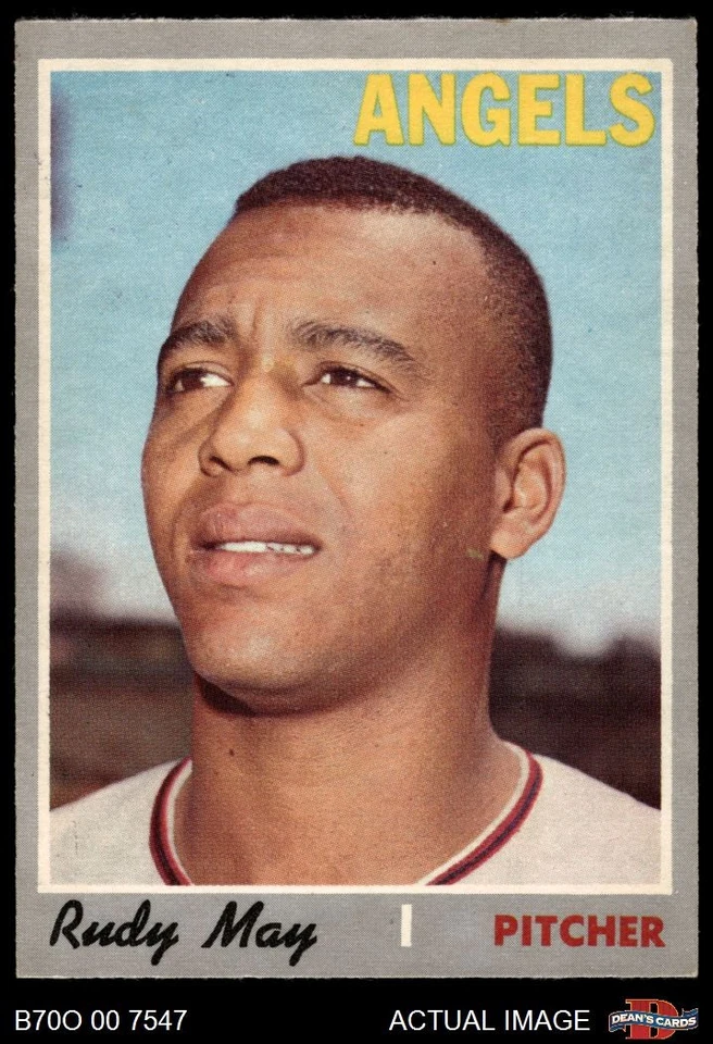 1970 O-Pee-Chee #203 Rudy May Angels 7 - NM - Image 1 of 1