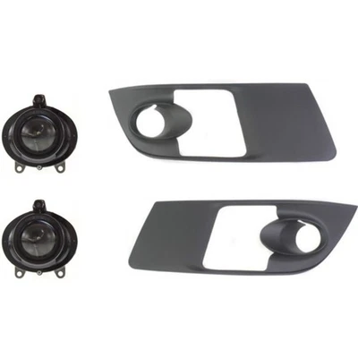 Juego de 2 luces antiniebla de lente transparente para Saturn Outlook 2007-10 izquierda y derecha con bombillas Foto 1 de 4