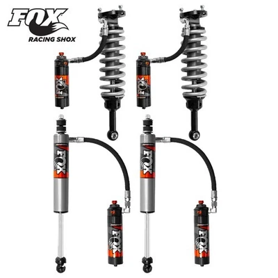 4 Fox Elite Series 2.5 Ft/Rr Reservoir Shocks 2-3" Lift 2005-2023 Toyota Tacoma - Image 1 of 4