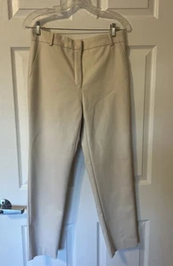 Pantalones de vestir para mujer Judith & Charles beige trabillas para cinturón talla 8 pantalones elásticos nuevos sin etiquetas - Imagen 1 de 8