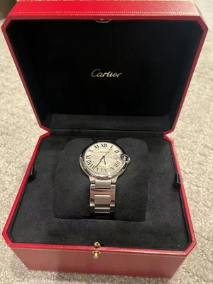 2019 Cartier  Balloon Bleu Watch 42mm With Box - Image 1 of 3