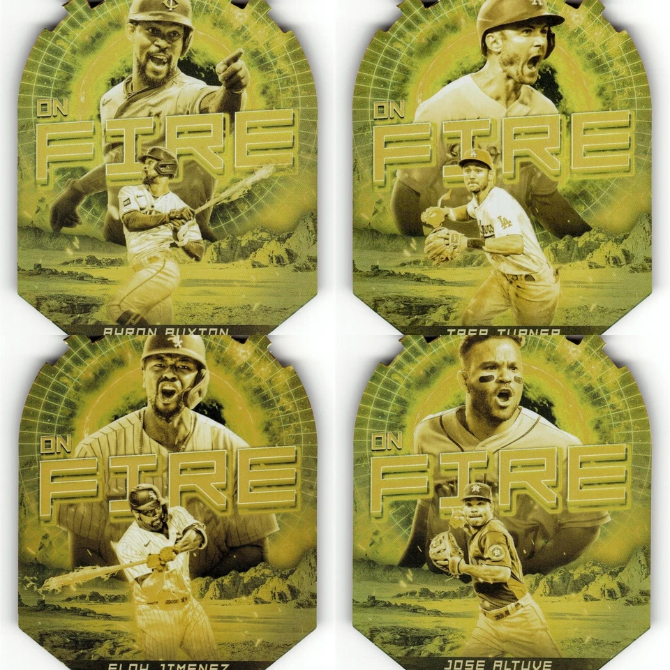 2022 Topps Fire En Fuego On Fire Gold Minted You Pick Complete Your Set - Image 1 of 1