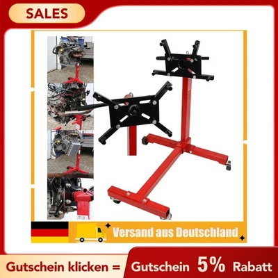 Motorenständer DE Nue Getriebehalter Motorträger Hebebühne für Werkstatt KFZ - Bild 1 von 4
