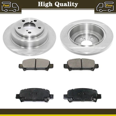 Pastillas y rotores de freno de disco trasero para Subaru Impreza 2000 2001 Subaru Impreza Foto 1 de 4