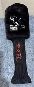 Wilson Killer Whale Fire Stick Driver Head Cover Headcover GC Vintage - Picture 1 of 8