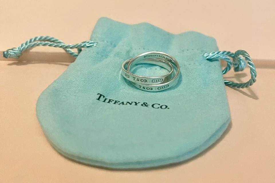 Tiffany 1837® Interlocking Circles Ring in Stirling Silver - 9 - Image 1 of 3