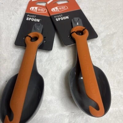 2 nuevas cucharas pivotantes para exteriores GSI - camping senderismo puerta trasera Foto 1 de 4