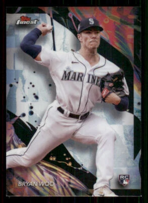 2024 Finest Refractors #171 Bryan Woo - Image 1 of 2