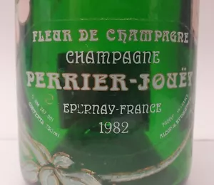 Champagne Perrier-Jouet Fleur de Champagne 1982 One (1) Empty Bottle.  Exclusive - Picture 1 of 8
