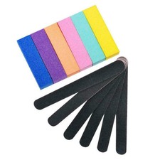 Rectangular Art Care Grit Nail Files & Buffers Block Manicure Portable Kits X7U1