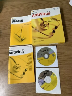 Norton Antivirus by Symantec 9.0 Macintosh OS Mac 30 Days Warranty - Image 1 of 4
