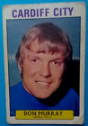 DON MURRAY CARDIFF CITY HEARTS 1971 A&amp;BC PURPLE BACK DID YOU KNOW CARD  No 114