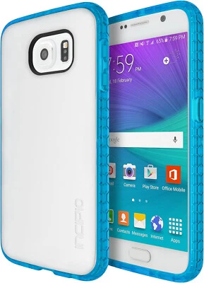 Funda de Transporte Incipio Octano para Samsung Galaxy S6 - Azul Escarcha/Neón Foto 1 de 4