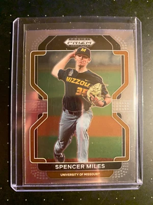 Spencer Miles #PDP136 2022 Panini Prizm Draft Picks - Image 1 of 2