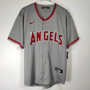 Mike Trout #27 Baseball Jersey Grey Fan Jersey Adults New Sewned S-3XL - Picture 1 of 8