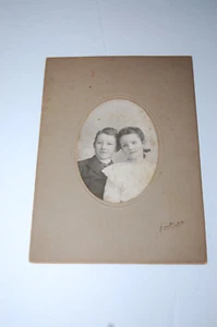 VINTAGE PHOTOGRAPH OF LLOYD & VIVIAN LEE, RELATIVES OF ROBERT E. LEE 1890'S - Picture 1 of 4