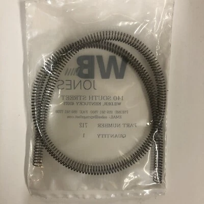 W.B. JONES 0.250 X 20.000" #712 Compression Spring WB Jones