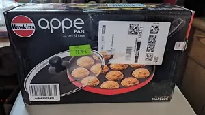 NEW Hawkins Nonstick Appe Pan with Glass Lid, 12 Cups, Diameter 22 cm, NAPE22G - Picture 1 of 10