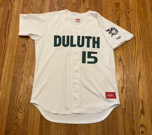 Duluth Huskies Northwoods League Team Issue Game Worn Rawlings Baseball Jersey - Picture 1 of 12