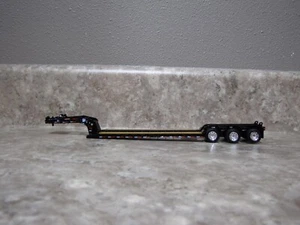 DCP 1/64 Black Fontaine Tri-Axle Detachable Lowboy Trailer Toy - Picture 1 of 2