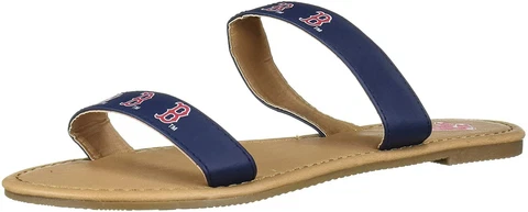 MLB Boston Red Sox Unisex Double Strap FLIP FLOP Small Cover
