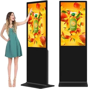 Commercial Digital Signage Displays 2K Touchscreen Kiosk Advertizing Screen WIFI - Picture 1 of 15