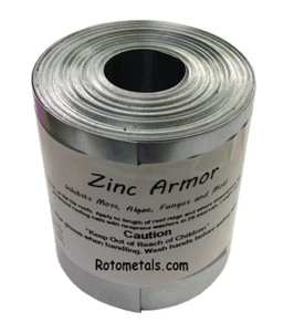 ZincArmor 2.5 " Zinc Strip 50 ft Prevent Algae, Moss, Fungus & Mildew - Picture 1 of 4