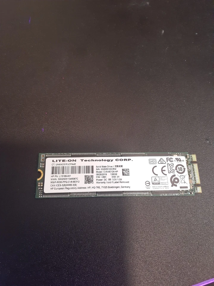 128 GB SSD for laptop Lite-on Technology Corp - Image 1 of 1
