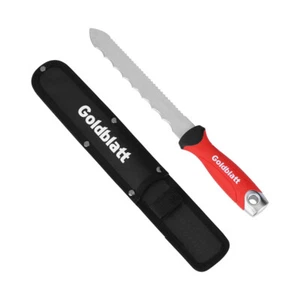 Goldblatt 8" Insulation Knife Stainless Steel Double Side Blade Utility Knife - Picture 1 of 8