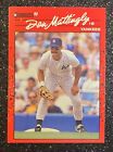 1990 Donruss Don Mattingly #190 Baseball Card New York Yankees (9x GG/3x SS/MVP)