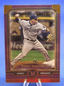 2019 TOPPS MUSEUM COLLECTION #78 MANNY MACHADO AMETISTA PADRES 79/99 VEDI FOTO - Foto 1 di 3
