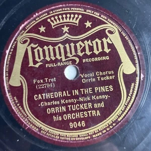 10" 78 RPM-Orrin Tucker-Cathedral in the PInes/Mildred Bailey-I Let a Song Go Ou - Picture 1 of 4